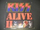 KISS ALIVE II WITH INSERTS AND TATTOOS CASABLANCA NBLP 7076