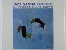 STAN GETZ + LUIZ BONFA Jazz Samba Encore VERVE LP SEALED gatefold