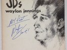 Signed WAYLON JENNINGS 