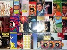 Elvis Presley, 30 Vinyl Record Lot, 20 LP, 5 DLP & 5 7