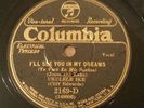 CLIFF EDWARDS UKULELE IKE 1930 I'LL SEE YOU IN MY DREAMS 78 Columbia 2169-D   E+