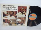 MUDDY WATERS Folk Singer LP Chess CH 1483 EX stereo 1977 Reissue Chicago Blues