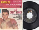 Philippines ELVIS PRESLEY Kid Galahad This Is Living 45rpm 7