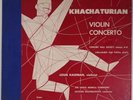 KHACHATURIAN: Violin Concerto LOUIS KAUFMAN Rachmilovich 78 SET Concert Hall