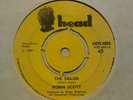 RARE PRIVATE FOLK 45 Robin Scott The Sailor/ Sound Of Rain HEAD HDS4003
