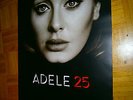 2015 German XL PROMO ONLY Poster 25 (Album) ADELE Abs. Mint WIE NEU