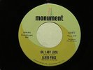 northern soul LLOYD PRICE Oh, Lady Luck MONUMENT M-  listen