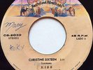 KISS - Christine Sixteen/ Shock me / RARE EL SALVADOR 45 Boni Discos w/sleeve