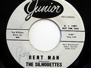 SILHOUETTES 45 Rent man / Your love JUNIOR (DJ) VG++ Doowop e2868