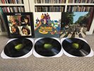 BEATLES VINYL COLLECTION WHITE ALBUM LET IT BE ABBEY ROAD YELLOW SUBMARINE NM