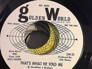 Rose Batiste Thats what he told me Golden World  Northern Soul RnB Mod