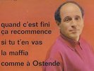 45T EP autographe LEO FERRE quand c'est fini ça recommence/ comme à ostende