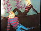 CHERIE & MARIE CURRIE Messin' With The Boys 1980 Autographed Signed LP RUNAWAYS