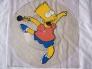 BART SIMPSON - DO THE BARTMAN   RARE UNCUT PICTURE DISC   EX