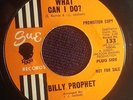 BILLY PROPHET - WHAT CAN I DO? / SAD SAM - SUE PROMO COPY
