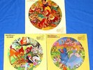 3 DISNEY PICTURE DISC LP'S---SNOW WHITE+ CINDERELLA+ BAMBI----FACTORY SEALED