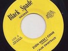 '75 BLACK SPADE REGGAE 45 CALEB SWEETBACK ZION HERE I COME nm ?