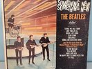 THE BEATLES - SOMETHING NEW - VINYL RECORD ALBUM -COVER WORN G+ - VINYL - VG+