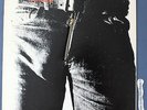 ORIGINAL 1971 ANDY WARHOL COVER THE ROLLING STONES STICKY FINGERS VINYL LP EX+