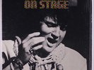 ELVIS PRESLEY: On Stage LP (orange label rigid vinyl, Elvis inner sleeve, shrin