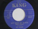 IKE TURNER: She Made My Blood Run Cold 45 rare Blues & R&B