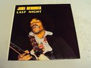 JIMI HENDRIX - LAST NIGHT - VG++ GERMANY IMPORT TIMEWIND ASTAN 201016 RECORD