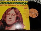 JOHN LENNON SINGS THE GREAT ROCK & ROLL HITS ROOTS LP ADAM III TV NM VINYL