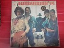 EUROVISION 74 ABBA FRONT ISRAEL ISRAELI HEBREW STICKER GIGLIOLA CINQUETTI EX LP