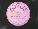 78 RPM -- Jack Powers (Eden Ahbez songs), Lotus LO-1, E  Exotica