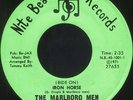 MARLBORO MEN Ride On Iron Horse / Never Will You Nite Beat 1001 Funk 45 VG++