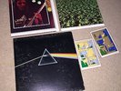 OG Pink Floyd Dark Side of the Moon Vinyl +2 POSTERS Roger Waters Alan Parsons