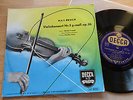 BRUCH Violin Concerto Nr. 1 CAMPOLI KISCH   rare 10'' inch DECCA LX 3092