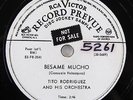 Tito Puente Lare Lare b/w Tuxedo Junction 78 RPM promo RCA 20-5752 latin