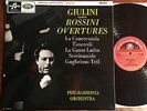 SAX 2560 GIULINI CONDUCTS ROSSINI OVERTURES – Columbia 1st Ed. NM