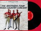 BROTHERS FOUR Cross Country Concert / NM Stereo LP / 2 Eye 360 / 1B 1C Stampers