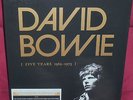 COFANETTO DISCO VINILE 13 LP DAVID BOWIE FIVE YEARS 1969/1973 BOX VINYL DISC SET