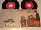 2x THEM (Van Morrison) Gloria It´s All over now Baby Blue German Picture Sleeves