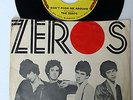 Zeros Punk 45 1977 EX-  Dont Push Me Around Wimp Bomp 110