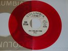 BOB DYLAN Like A Rolling Stone (part I & II) WLP PROMO RED VINYL 7