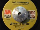 RARE FUNK SOUL 45 - JEANETTE WHITE - NO SUNSHINE /MUSIC A&M HEAR