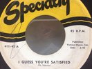 The Victorians - I Guess You're Satisfied - Rare Doo Wop 45 Specialty