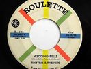 TINY TIM & HITS 45 Wedding bells / Doll baby ROULETTE Doowop w5077