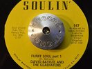 RARE FUNK SOUL 45 - DAVID BATISTE & GLADIATORS - FUNKY SOUL Part 1 & 2 HEAR