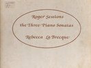 2set  rare roger session-sonatas la breque/komitas hovhaness ex+/nm boxes vg
