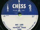 HOWLIN' WOLF (Going Back Home / My Life)  R&B - SOUL  78 RPM  RECORD