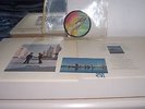 PINK FLOYD WISH YOU WERE HERE 1ST PRESS UK QUAD WITH RARE QUAD POSTCARD