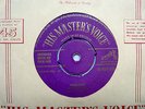 ELVIS PRESLEY   Paralyzed   UK HMV 45   PURPLE/GOLD   45-POP-378   EXCELLENT
