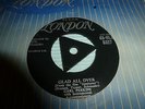 CARL PERKINS..GLAD ALL OVER.. RARE UK 1ST ISSUE  TRI LONDON No 45-HLS 8527