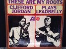Clifford Jordan Plays Leadbelly These Are My Roots LP Atlantic 1444 Mono Shrink