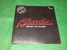 1979 BLONDIE HEART OF GLASS 7/45 **PROMO COPY DJs** PORTUGAL UNIQUE SLEEVE RARE